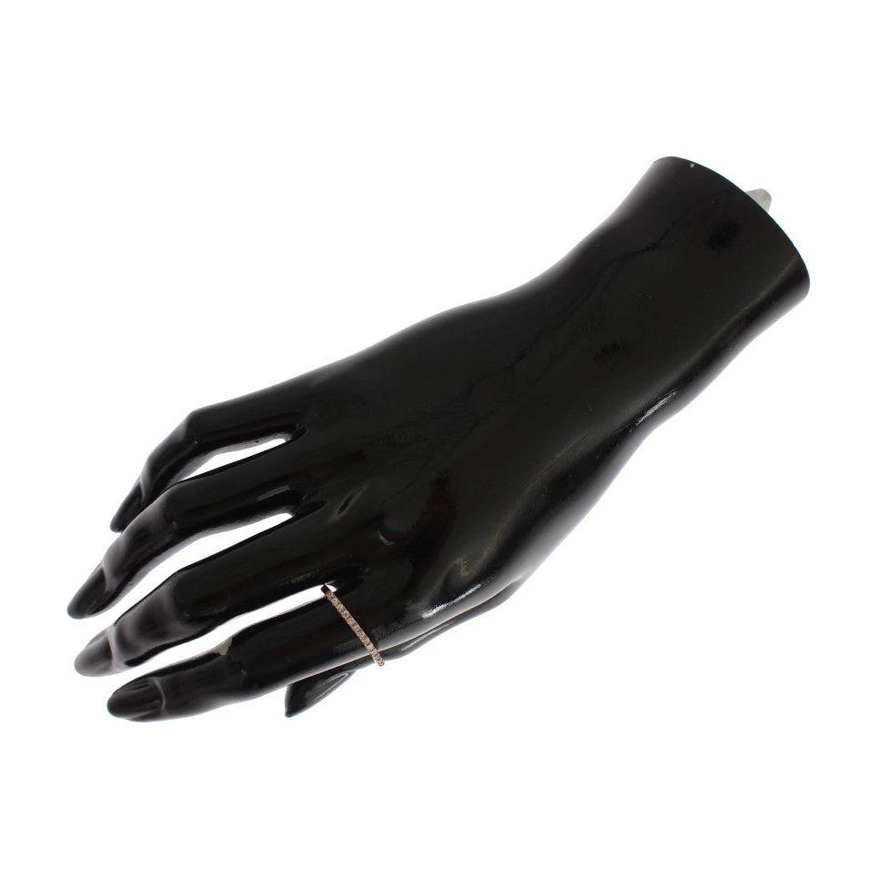 Nialaya Red Gold 925 Silver Ring