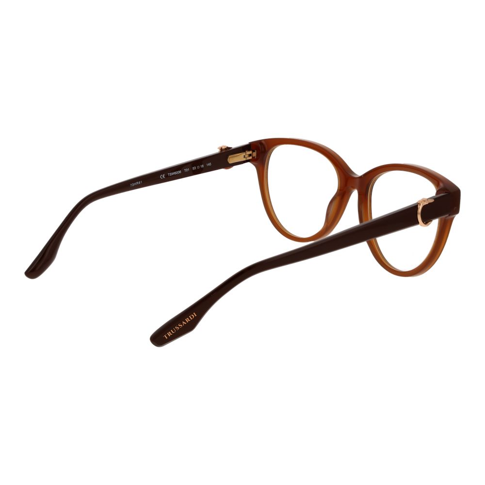 Trussardi Brown Acetate Glasses (Frames)