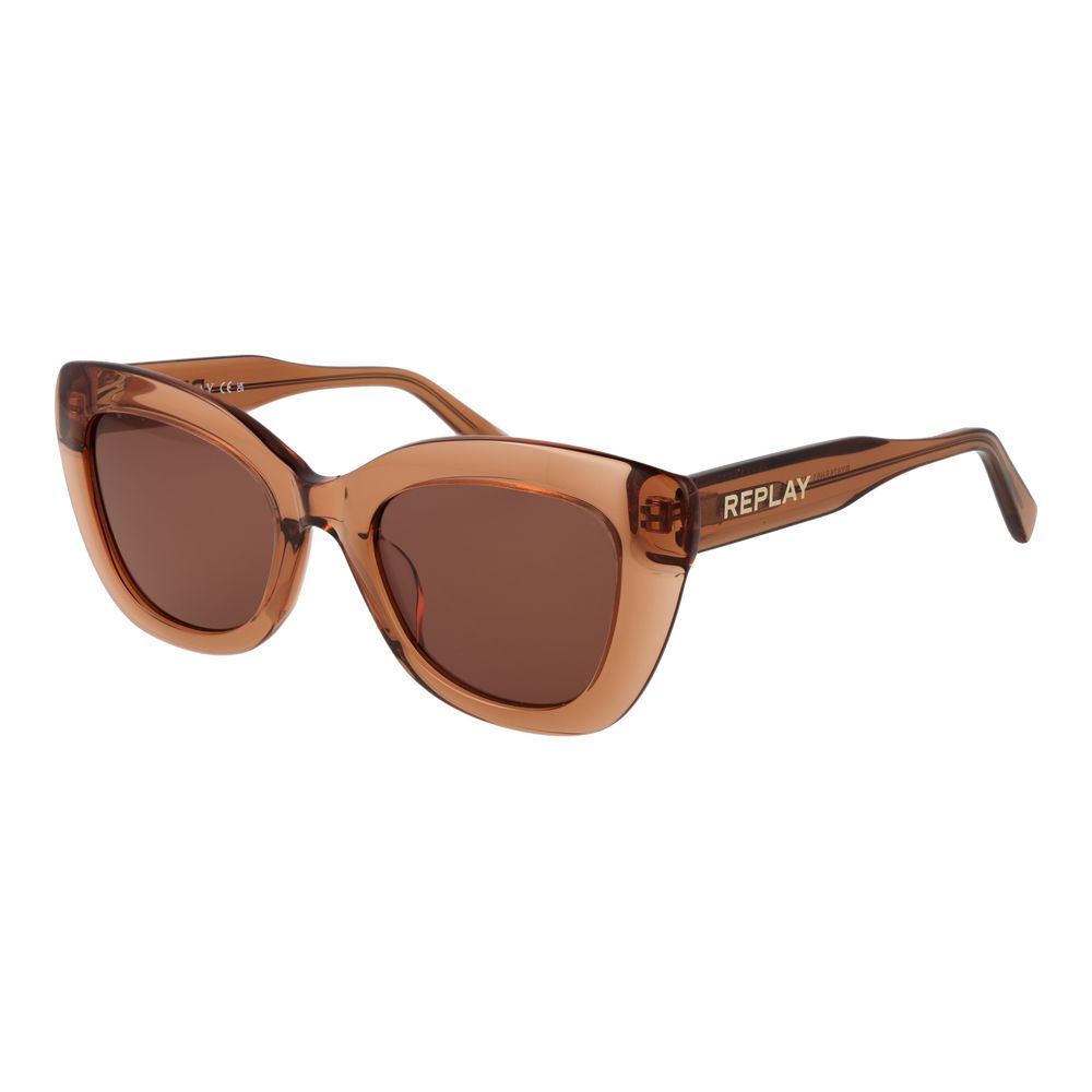 Replay Beige Plastic Sunglasses 1728,67345776800,Accessories,Beige,Glasses and Sunglasses - Accessories,New with tags,Replay,Sunglasses - Glasses and Sunglasses - Accessories,Women