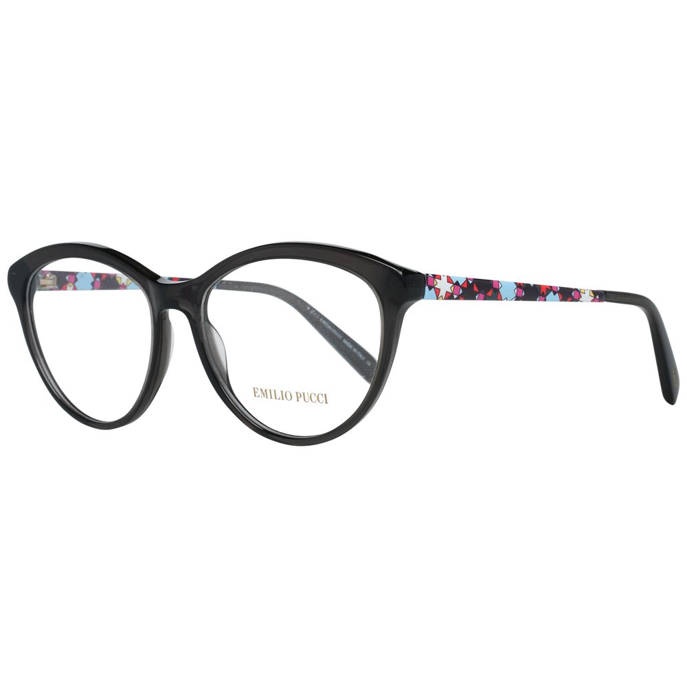 Emilio Pucci Black Metal Glasses (Frames)