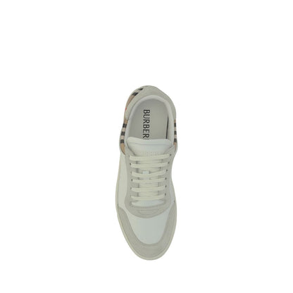Burberry White Rubber Sneakers