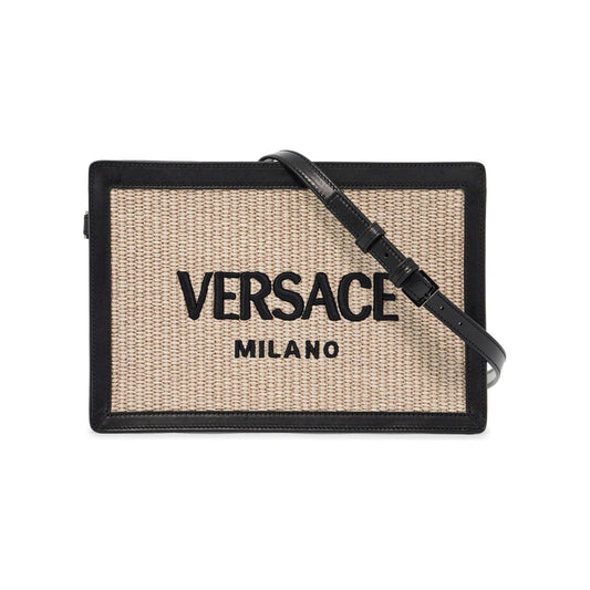 Versace raffia pouch for men Business & travel bags Versace