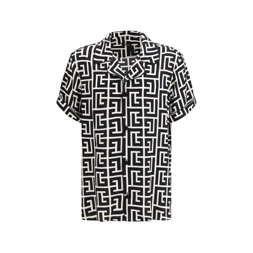 Balmain Multicolor Viscose Top Sleepwear 1728,40,41,42,72470364320,Balmain,Clothing,Men,Multicolor,New with tags,Sleepwear - Clothing,Tops - Sleepwear - Clothing
