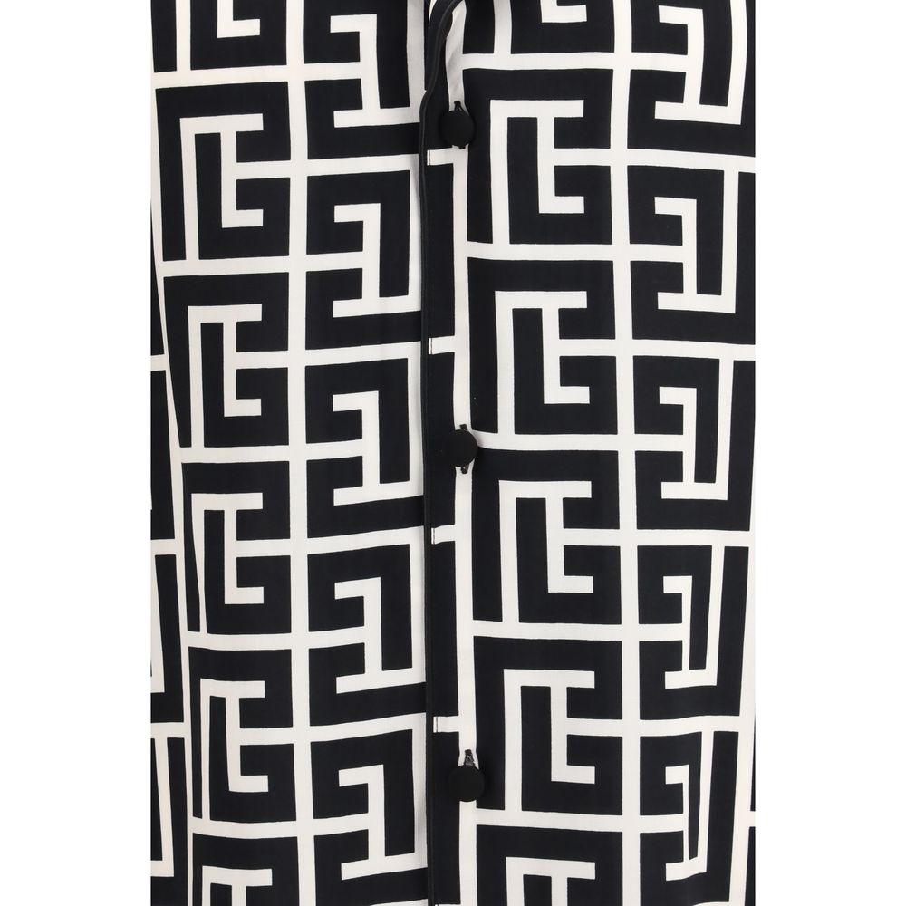 Balmain Multicolor Viscose Top Sleepwear 1728,40,41,42,72470364320,Balmain,Clothing,Men,Multicolor,New with tags,Sleepwear - Clothing,Tops - Sleepwear - Clothing