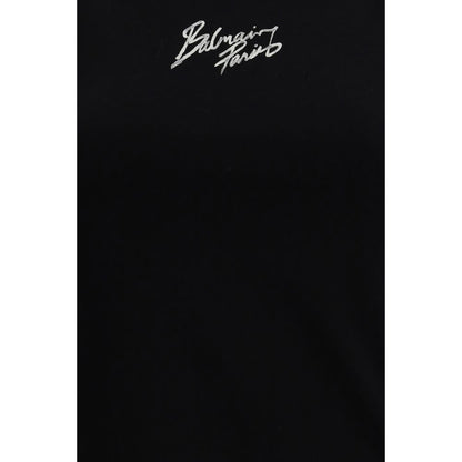 Balmain Black Cotton Top 1728,72470364320,Balmain,Black,Clothing,L,New with tags,Sportswear - Clothing,Tops - Sportswear - Clothing,Women