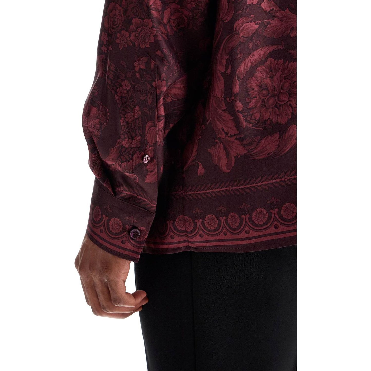 Versace baroque silk shirt Shirts Versace