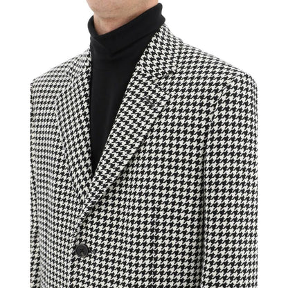 Alexander McQueen Black Wool Coat