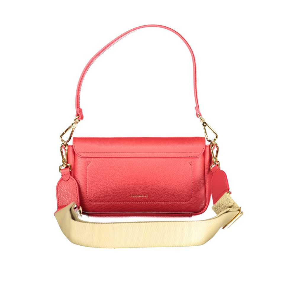 Coccinelle Rosso Leather Women Handbag