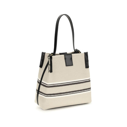 Balmain Beige Cotton Shoulder Bag 1728,72470364320,Bags,Balmain,Beige,New with tags,Shoulder Bags - Bags,Women