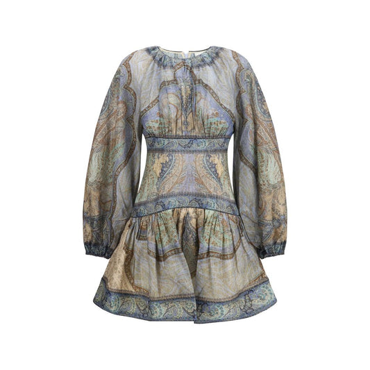 Zimmermann Multicolor Cotton Casual Dress 1,1728,2,72470364320,Casual - Dresses - Clothing,Clothing,Dresses - Clothing,Longsleeve - Dresses - Clothing,Multicolor,New with tags,Pattern - Dresses - Clothing,Short - Dresses - Clothing,Women,Zimmermann