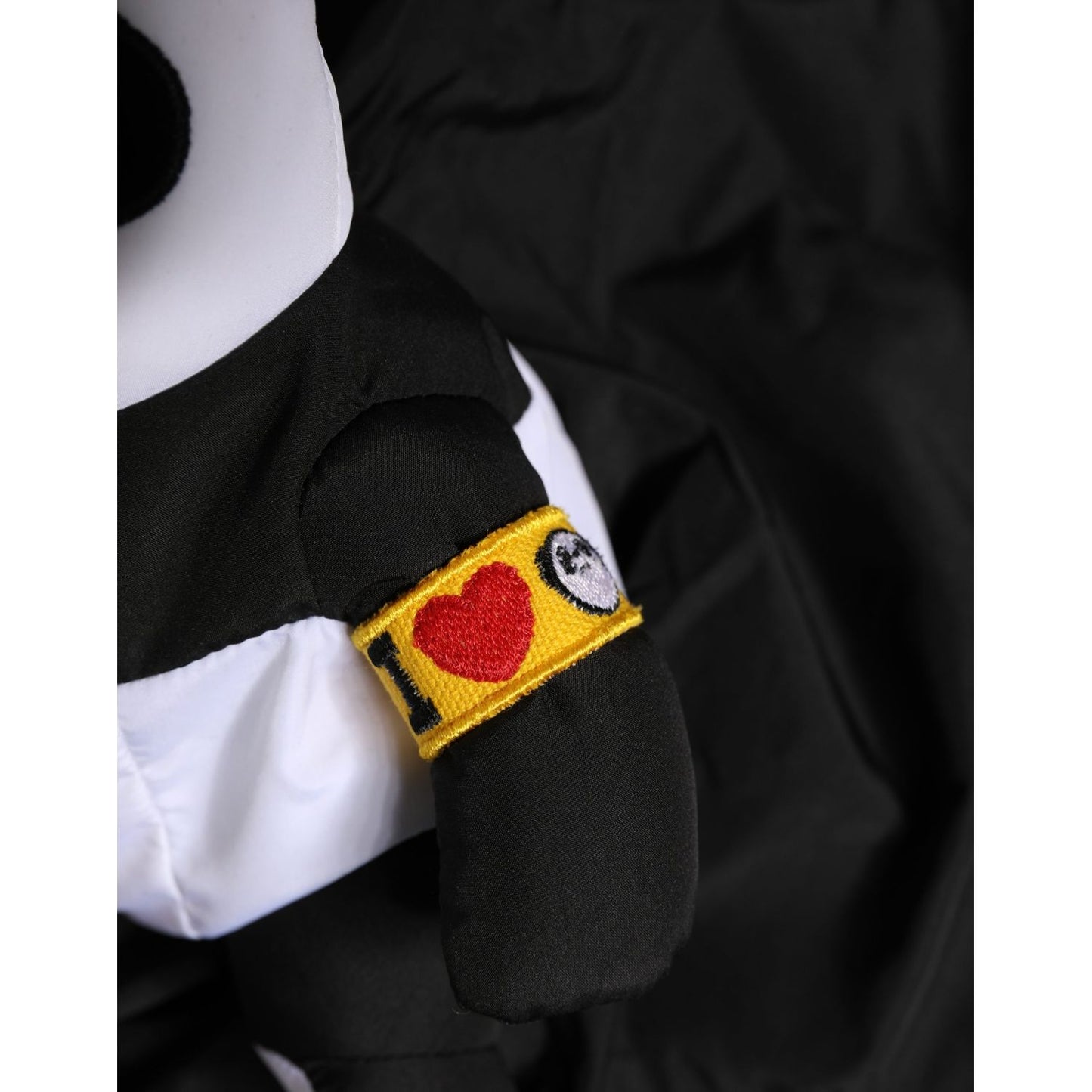 Dolce & Gabbana Men Black Polyester Panda Stuffed Ecobag Bag