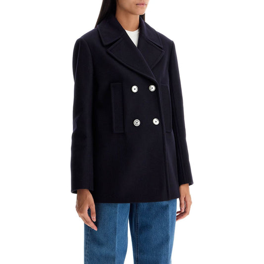 Pinko double-breasted wool blend caban Jackets Pinko