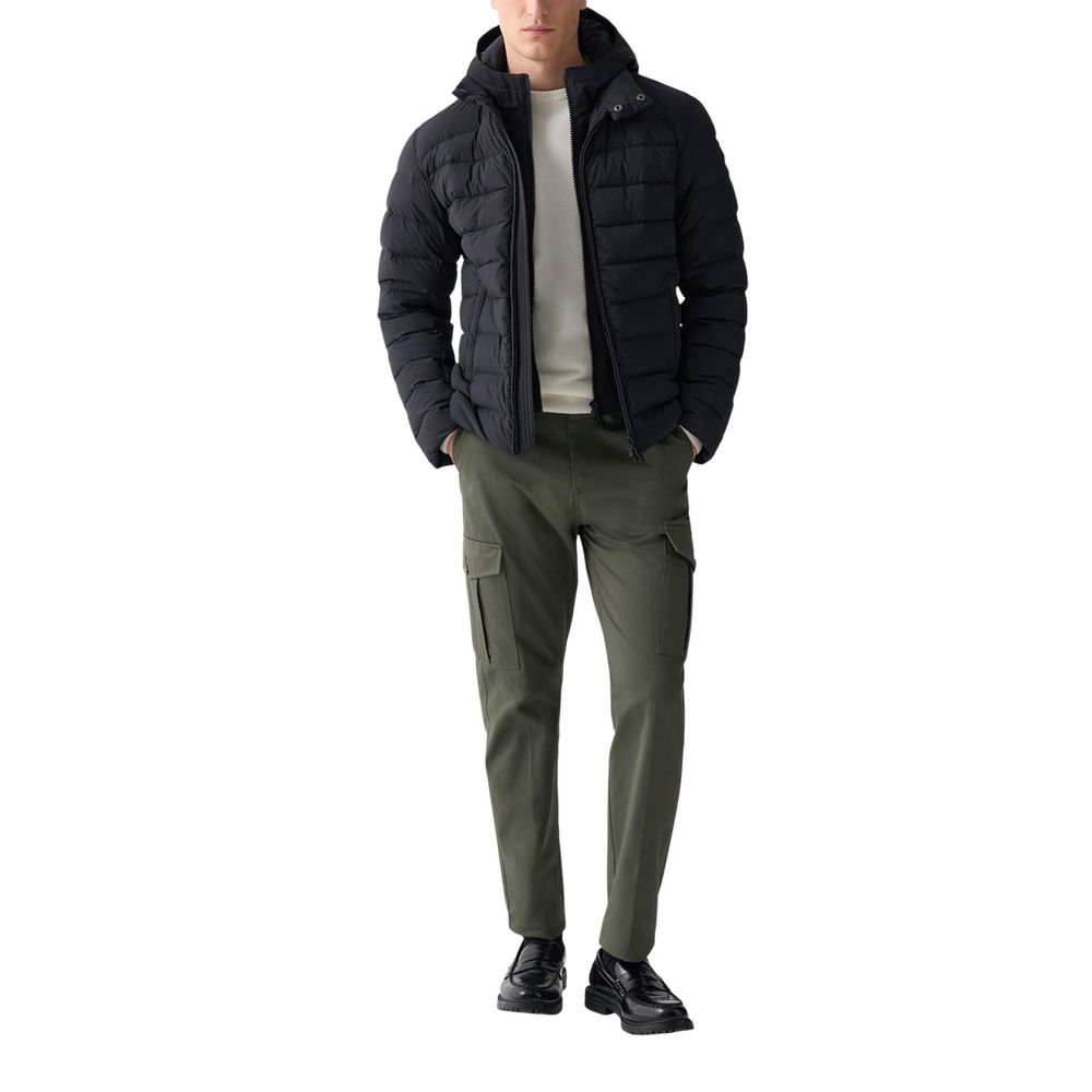 Colmar Originals Black Polyamide Coat