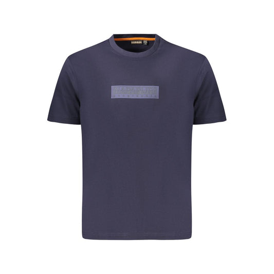 Napapijri Blue Cotton T-Shirt
