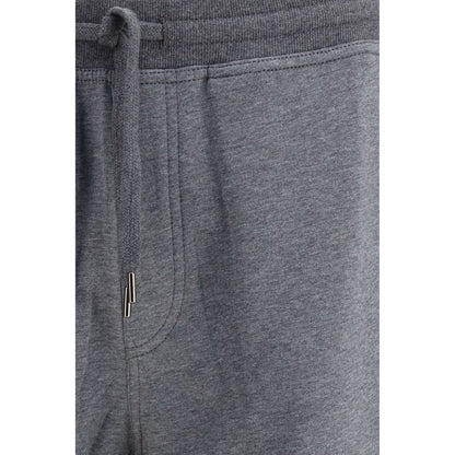Brunello Cucinelli Gray Cotton Casual Pants