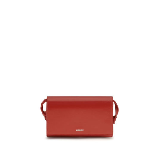 Jil Sander Black Calf Leather Bos Taurus Wallet
