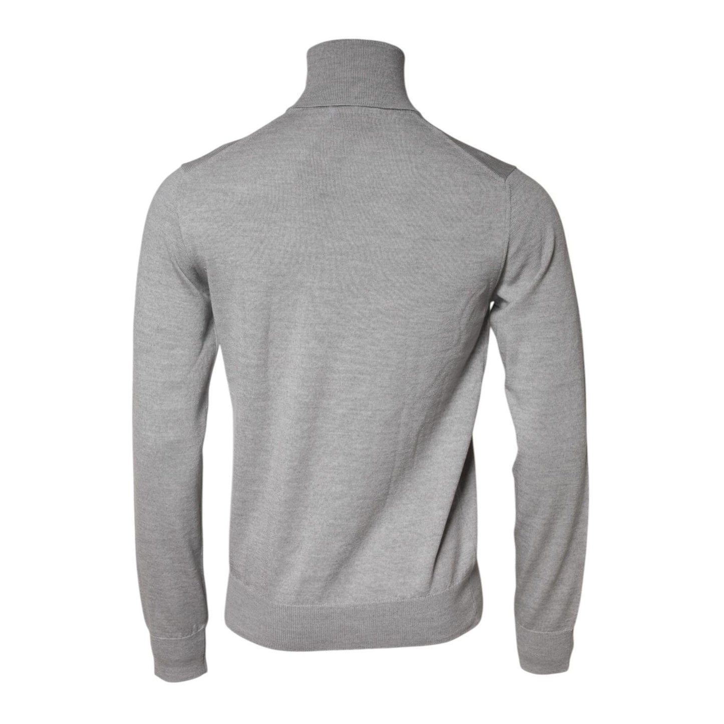 Dolce & Gabbana Gray LongSleeve Turtleneck Pullover Sweater