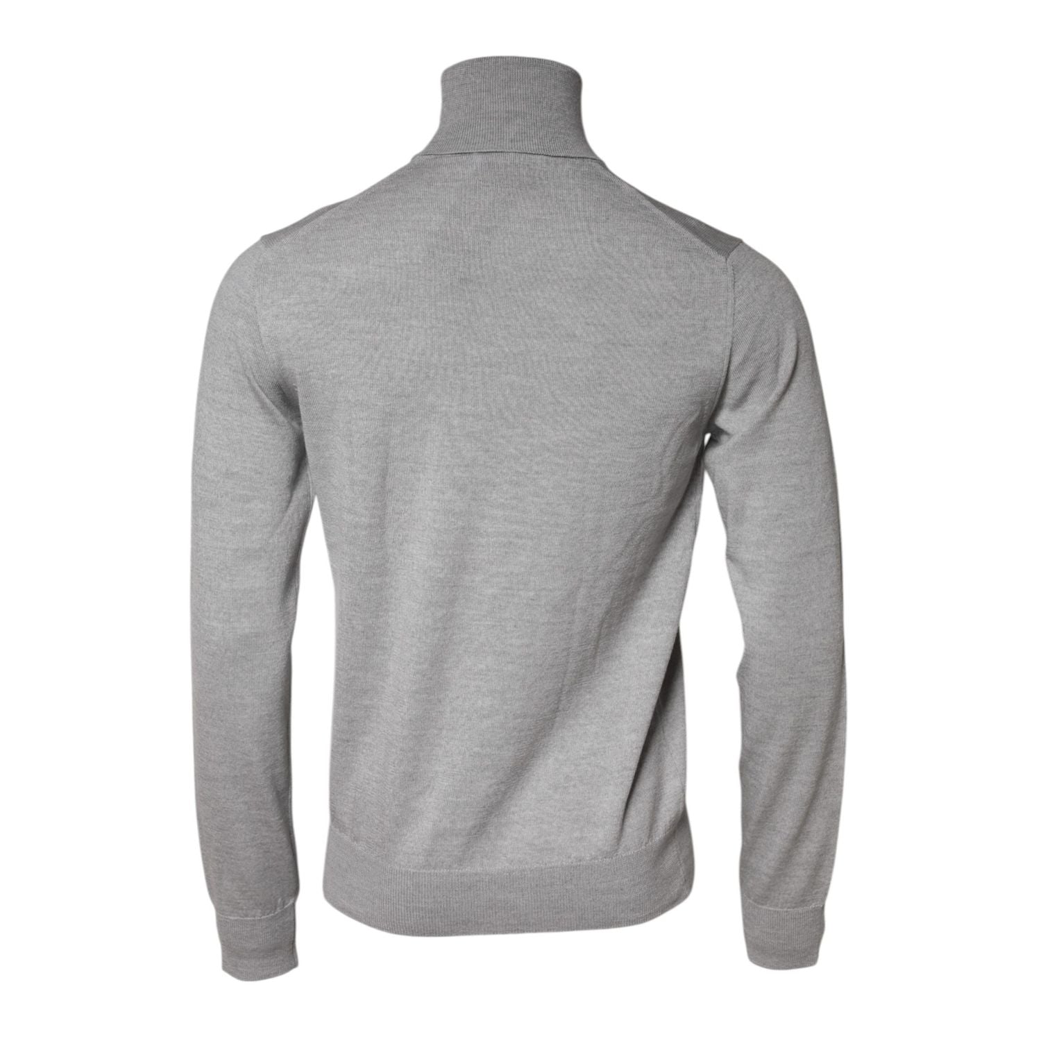 Dolce & Gabbana Gray LongSleeve Turtleneck Pullover Sweater