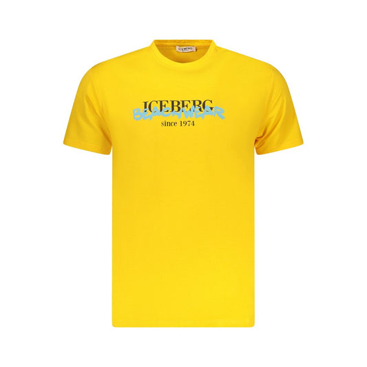 Iceberg Neon Cotton Men T-Shirt 1728,67403481248,Clothing,Iceberg,L,M,Men,New with tags,S,T-Shirts - Clothing,T-Shirts - T-Shirts - Clothing,XL,XXL,Yellow