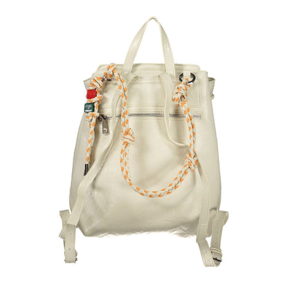 Desigual White Polyethylene Backpack 1728,67403481248,Backpacks - Bags,Bags,Desigual,New with tags,White,Women
