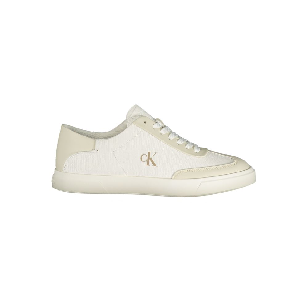 Calvin Klein White Polyester Athletic Sneakers 1728,67403481248,Athletic - Sneakers - Shoes,Calvin Klein,EU36/US6,EU37/US7,EU38/US8,EU39/US9,EU40/US10,EU41/US11,New with tags,Shoes,Sneakers - Shoes,White,Women