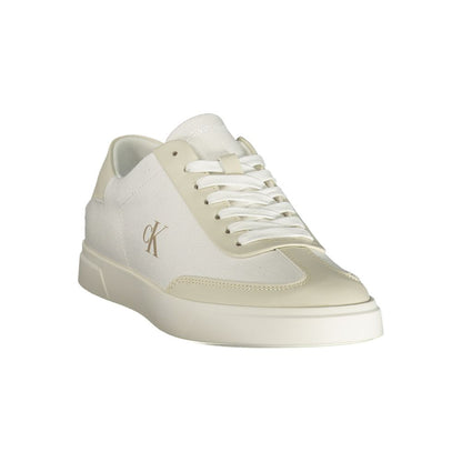 Calvin Klein White Polyester Athletic Sneakers 1728,67403481248,Athletic - Sneakers - Shoes,Calvin Klein,EU36/US6,EU37/US7,EU38/US8,EU39/US9,EU40/US10,EU41/US11,New with tags,Shoes,Sneakers - Shoes,White,Women