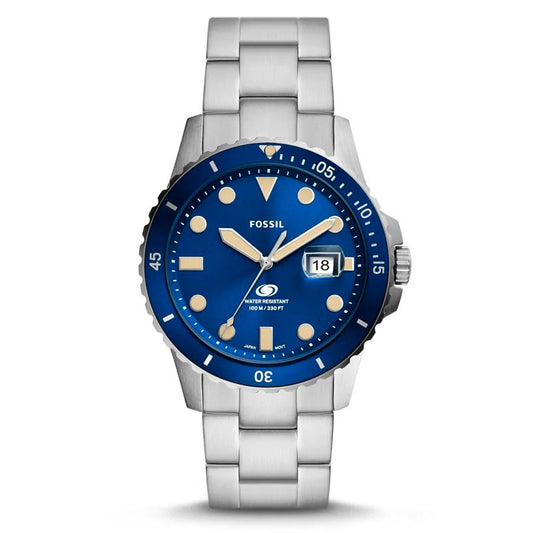 Fossil Gray Stainless Steel Dress Watch 1728,67434610848,Accessories,Dress Watches - Watches - Accessories,Fossil,Gray,Men,New with tags,Watches - Accessories