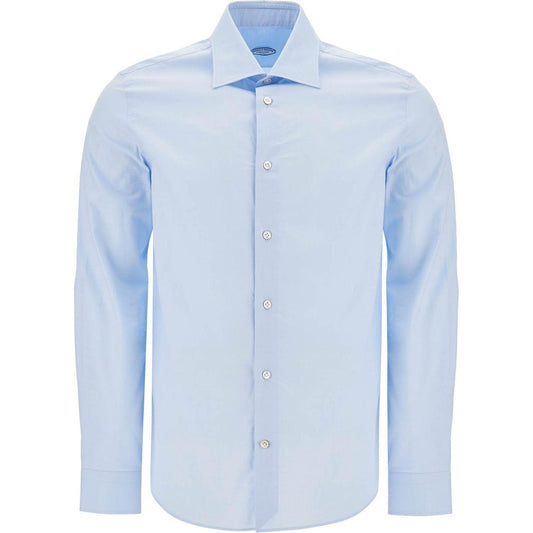 VINCENZO DI RUggIERO slim fit twill shirt for men Shirts VINCENZO DI RUggIERO