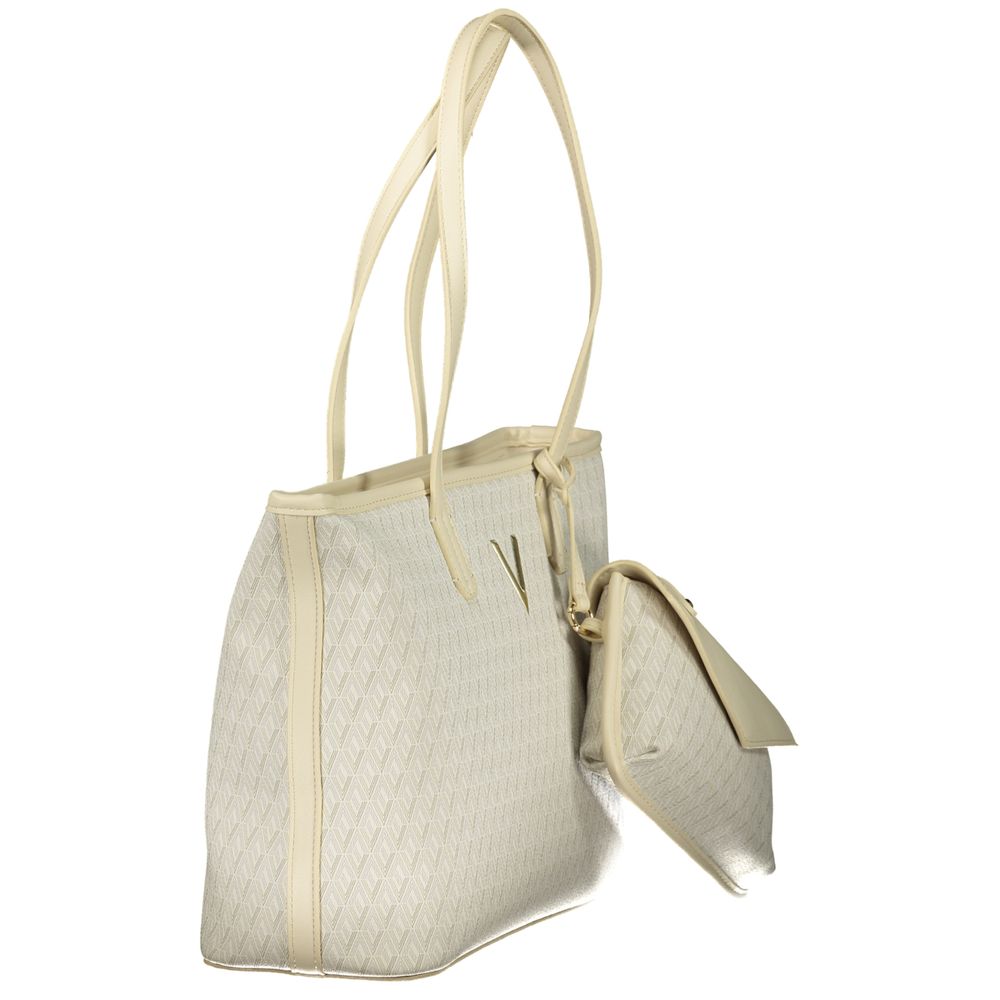 Mario Valentino Beige Polyurethane Women's Bag