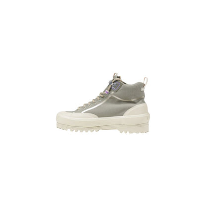 Superga Green Fabric Athletic Sneakers