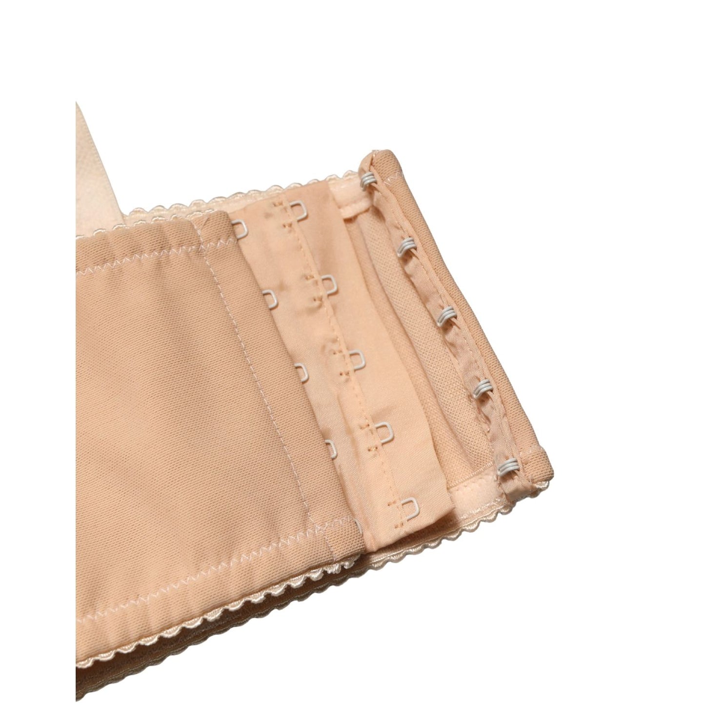 Dolce & Gabbana Beige Semi-Pad Underwire Balconette Bra Underwear