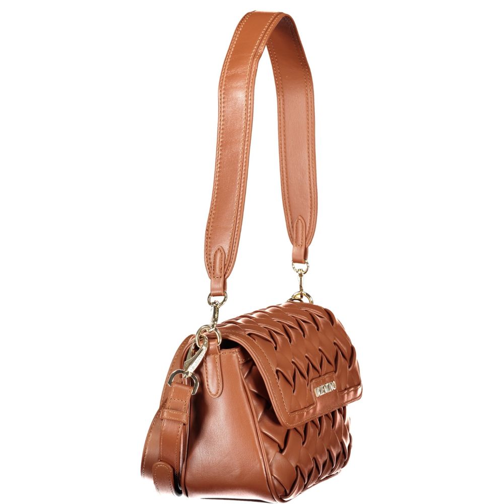 Mario Valentino Brown Polyethylene Handbag