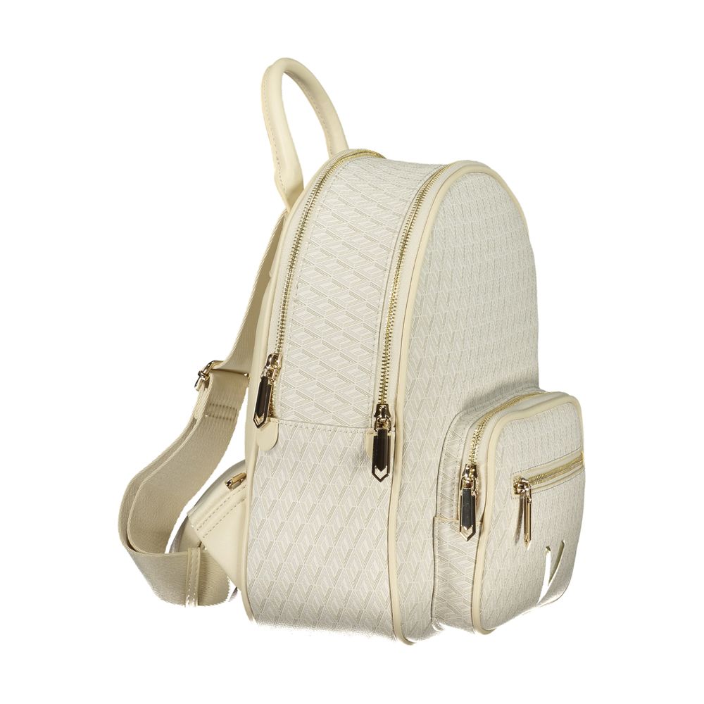 Valentino Beige Polyethylene Backpack