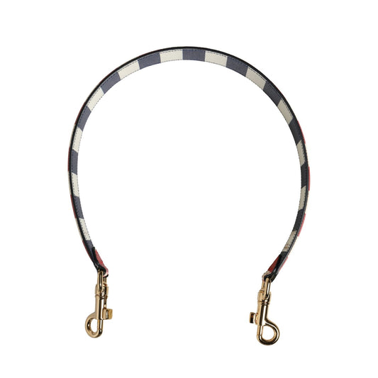 Dolce & Gabbana Multicolor Leather Striped Bag Accessory Shoulder Strap