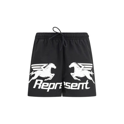 Represent Black Polyester Sportswear
