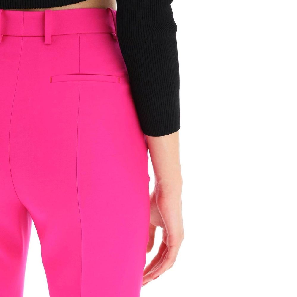 Alexander McQueen Multicolor Wool Casual Pants
