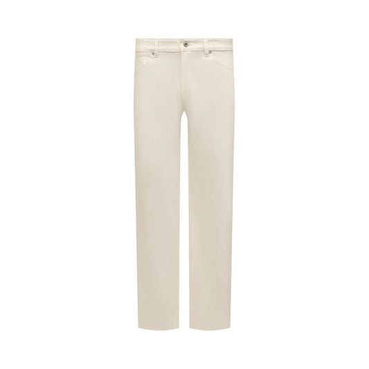Jil Sander White Cotton Jeans Denim