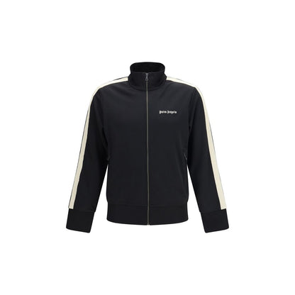 Palm Angels Black Polyester Shell Jacket