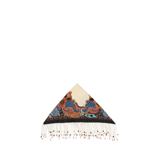 Etro Multicolor Silk Scarf
