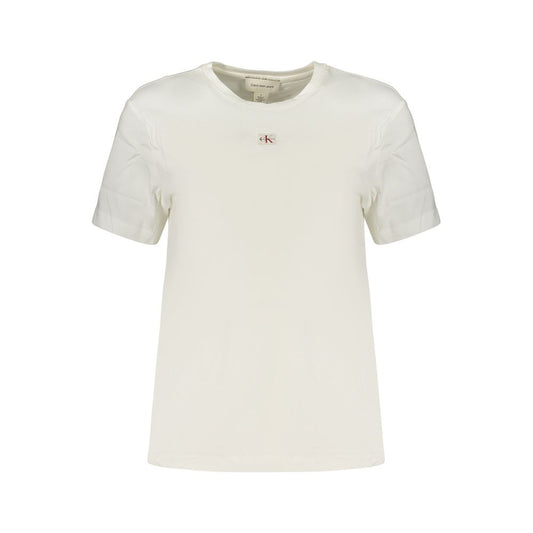 Calvin Klein Bianco Cotton Womens T-Shirt