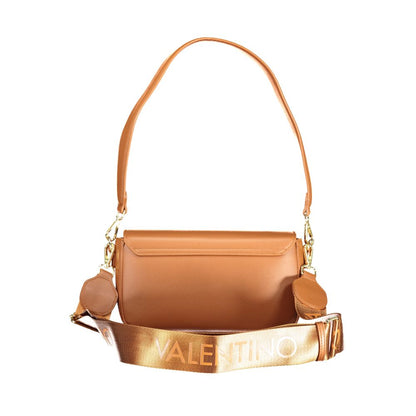 Mario Valentino Brown Polyurethane Women's Bag
