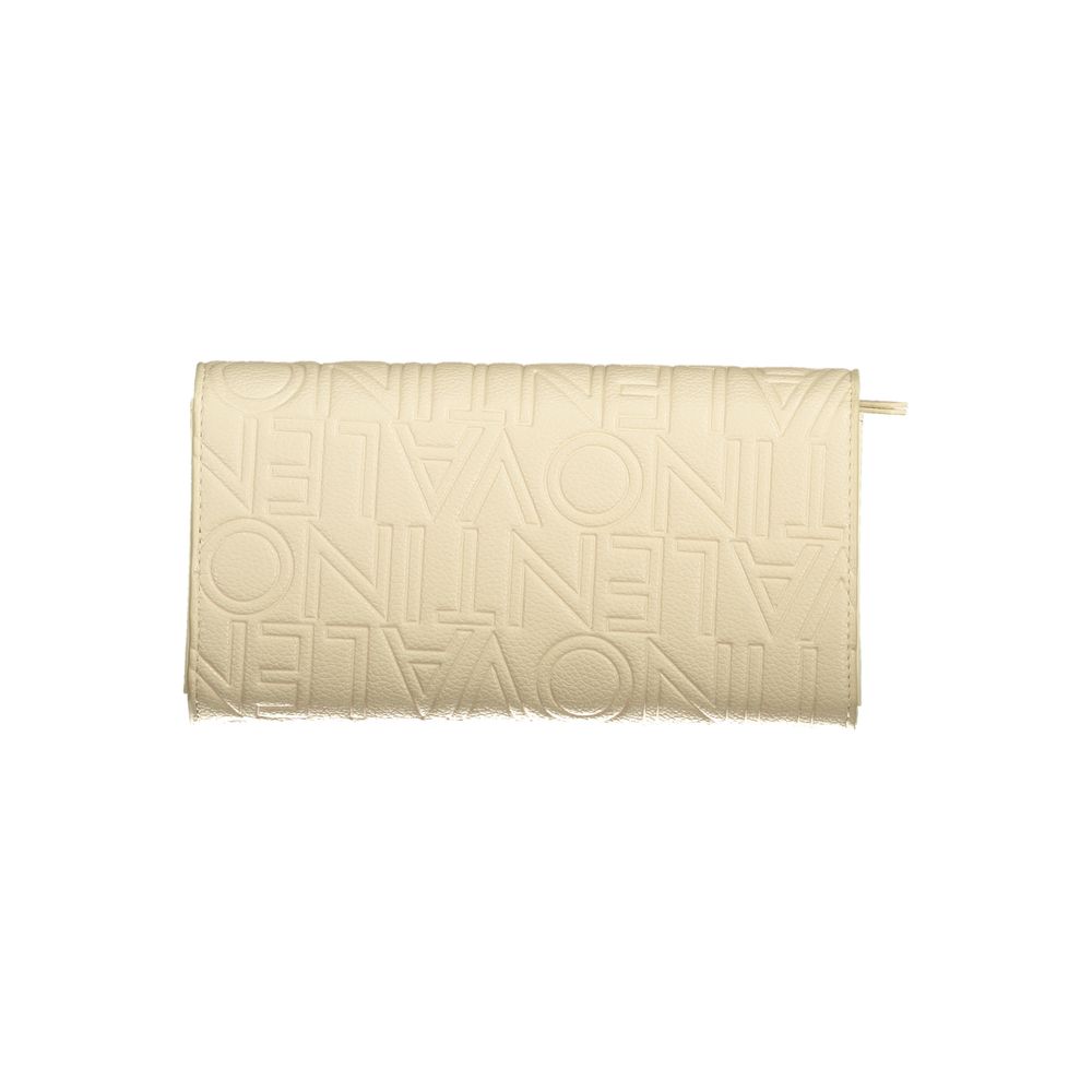 Valentino Beige Polyurethane Women's Wallet