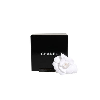 Chanel White flower Brooch