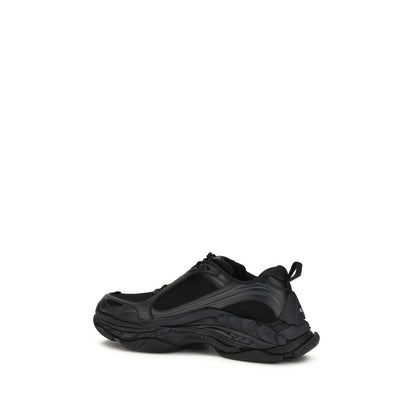 Balenciaga Black Polyester Athletic Sneakers