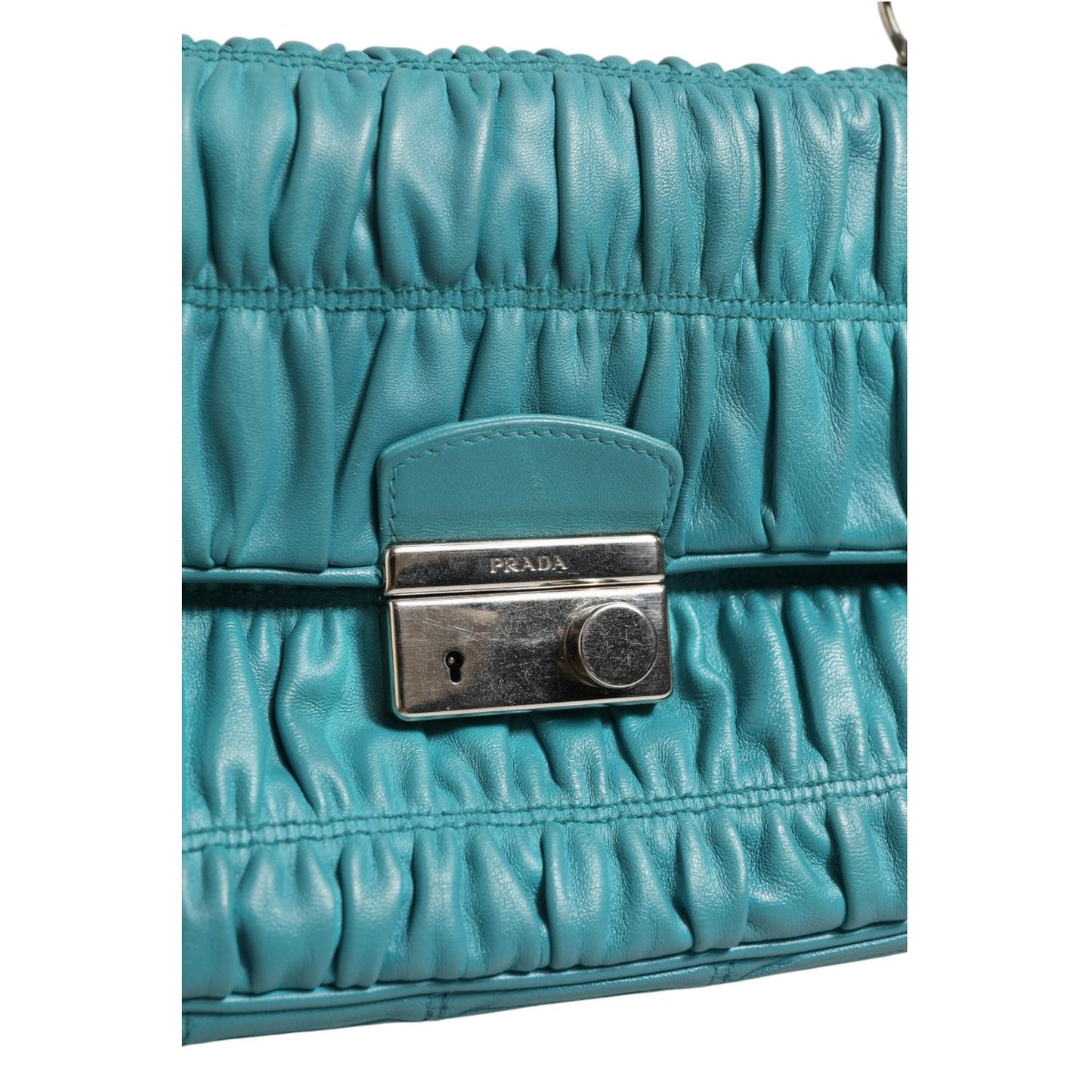 Prada Nappa Gaufre Flap Bag