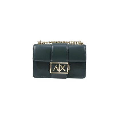 Armani Exchange Green Polyester Handbag