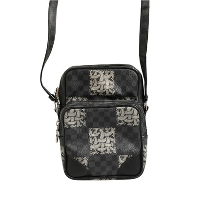 Louis Vuitton Black Damier Graphite Canvas Amazon Christopher Nemeth Shoulder Bag