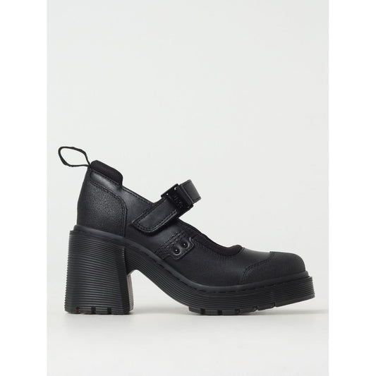 Dr. Martens Black Leather Platform Pumps