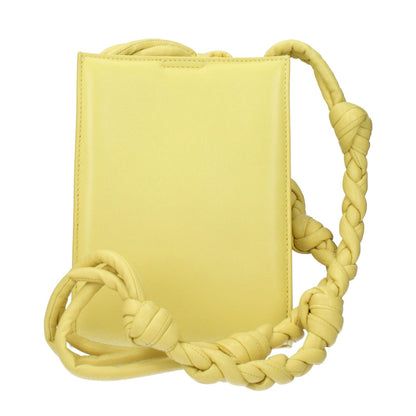 Jil Sander Yellow Leather Crossbody Bag