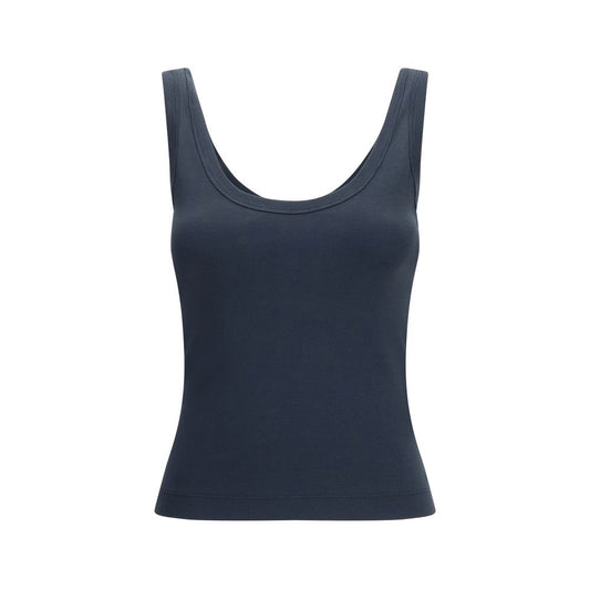 Brunello Cucinelli Blue Cotton T-Shirt